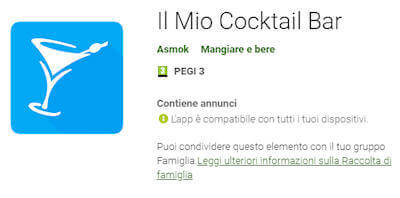Mixel e Il mio bar – due app per cocktail