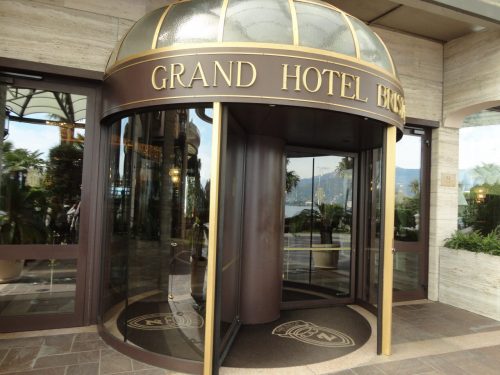 Ingresso Grand Hotel Bristol.