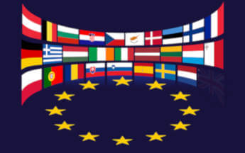 bandiere dell'unione europea